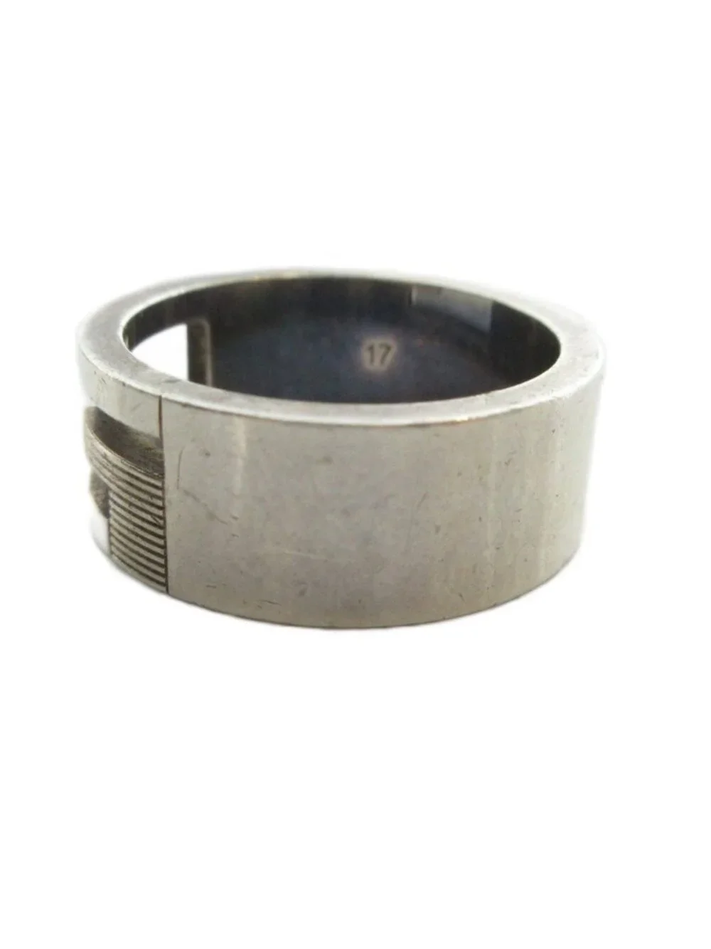 Gucci Ring Logo Silver